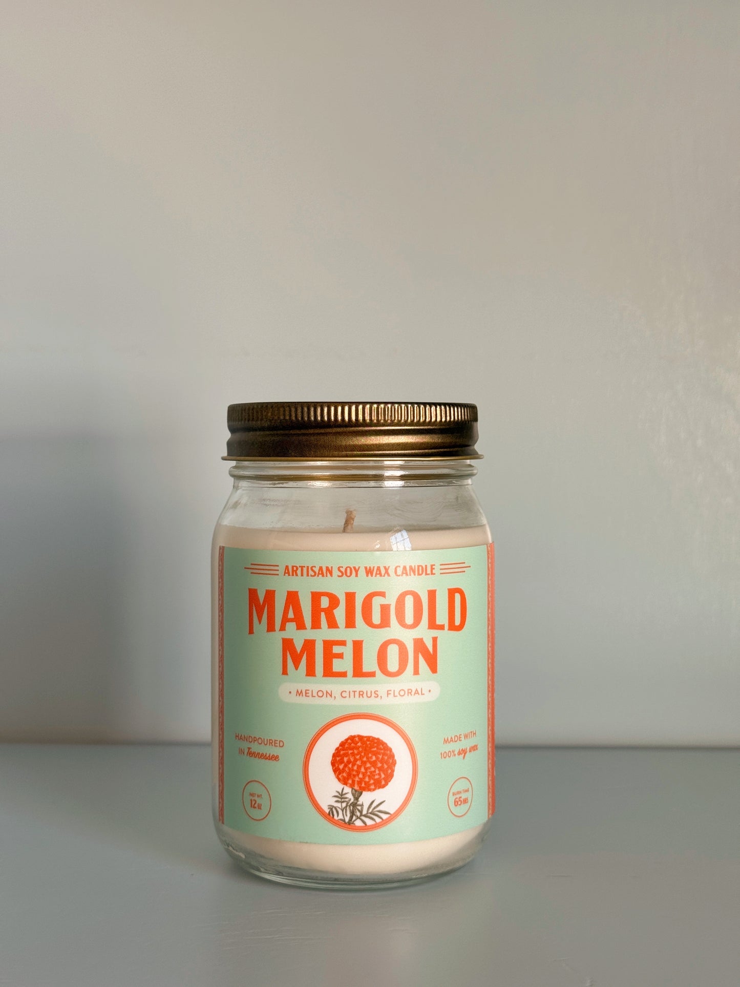 Marigold Melon Large Candle