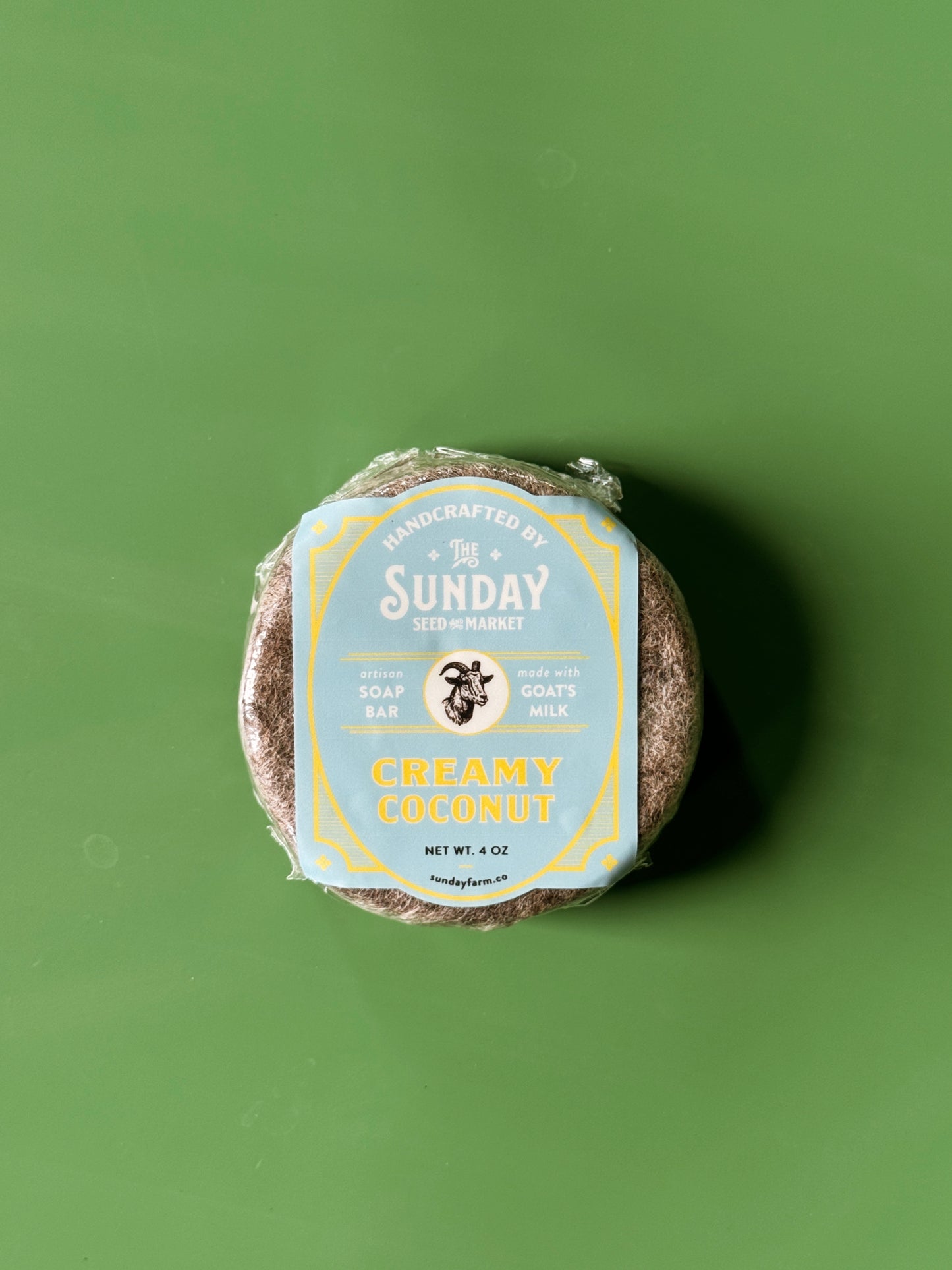 Goat's Milk Felted Soap Bar