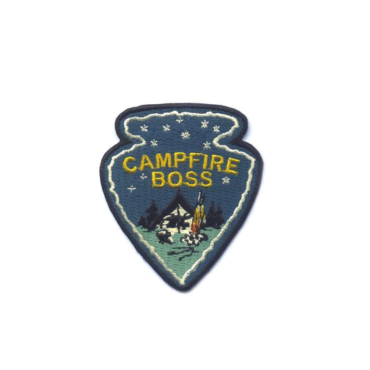 Campfire Boss Embroidered Patch